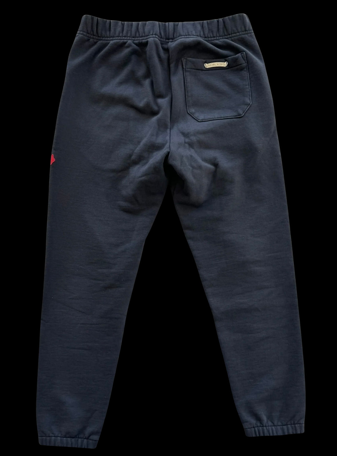 CHROME HEARTS 'TRIPLE RED CROSS' PAPER JAM SWEATPANTS