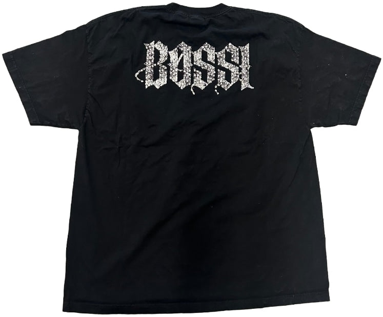BOSSI 'KISS GROUP' RHINESTONE VINTAGE TEE