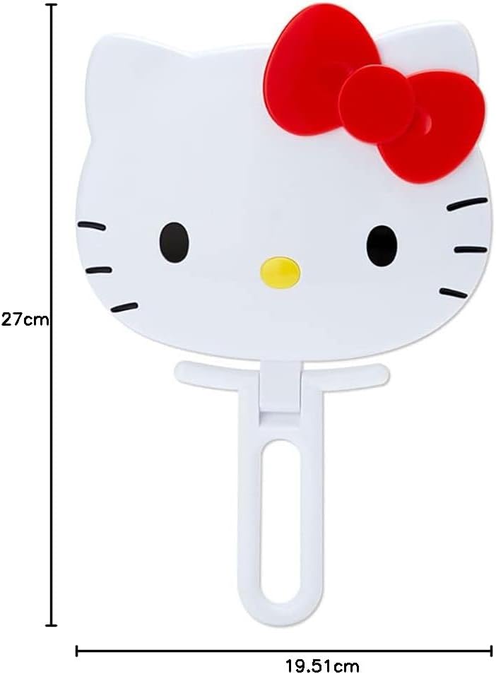 Sanrio 740667 Hello Kitty Face Shape Hand Mirror