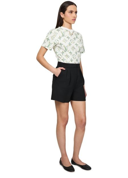 LOUIS VUITTON Floral Monogram T-Shirt - Image 2