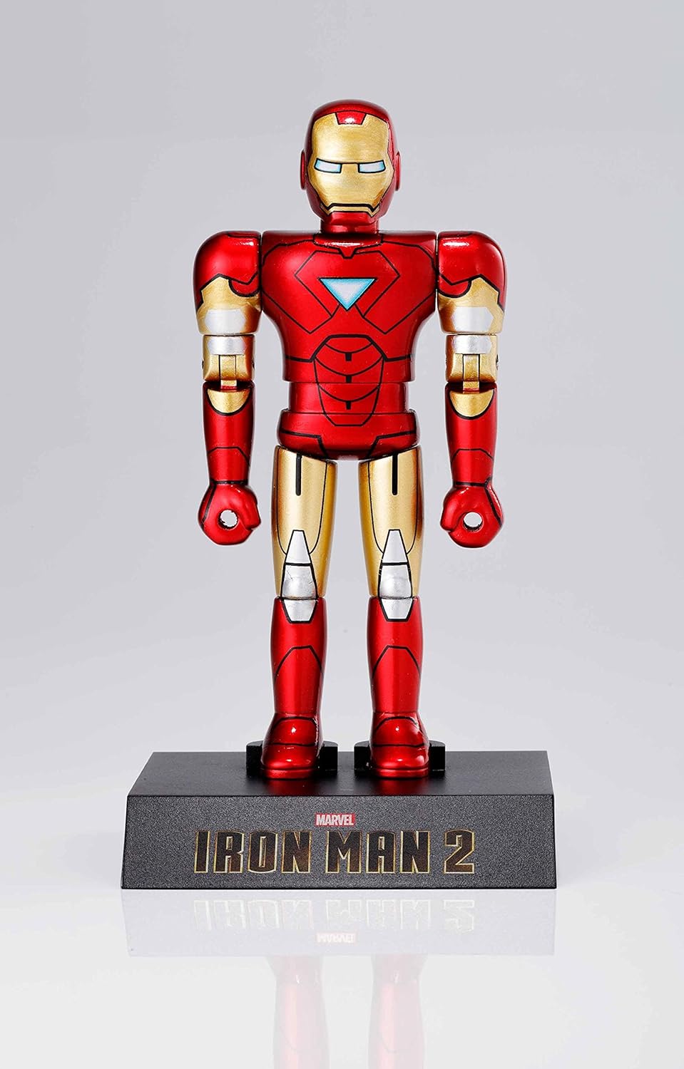 TAMASHII NATIONS 超合金HEROES アイアンマン2 アイアンマン マーク6 約100mm ABS製 塗装済み可動フィギュア