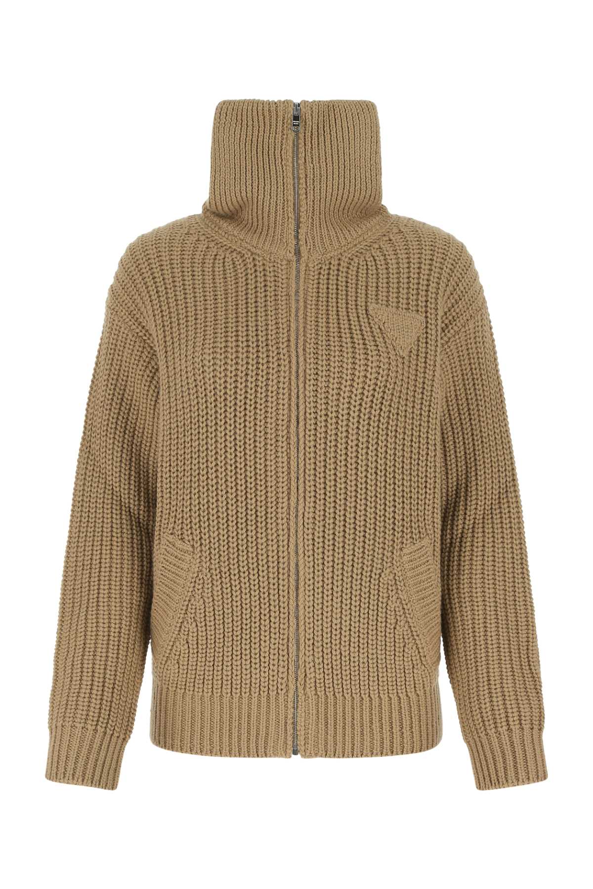 Prada プラダカプチーノアルパカカーディガン - Image 2