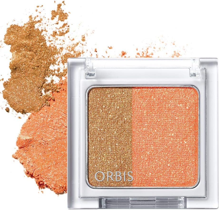 ORBIS Twin Gradient Eye Color Orange Praline Eye Shadow 1 Piece