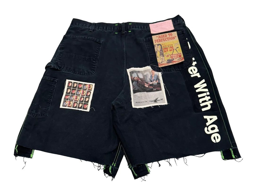 *BETTER WITH AGE 'COCKTAIL' SINGLE KNEE SHORTS