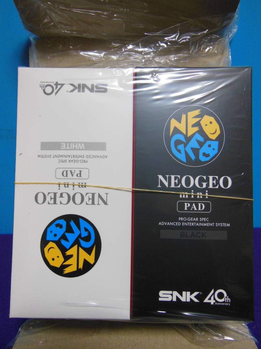 SNK NEOGEO mini PAD ネオジオミニ パッド 専用コントローラー ブラック ホワイト 2個セット 1