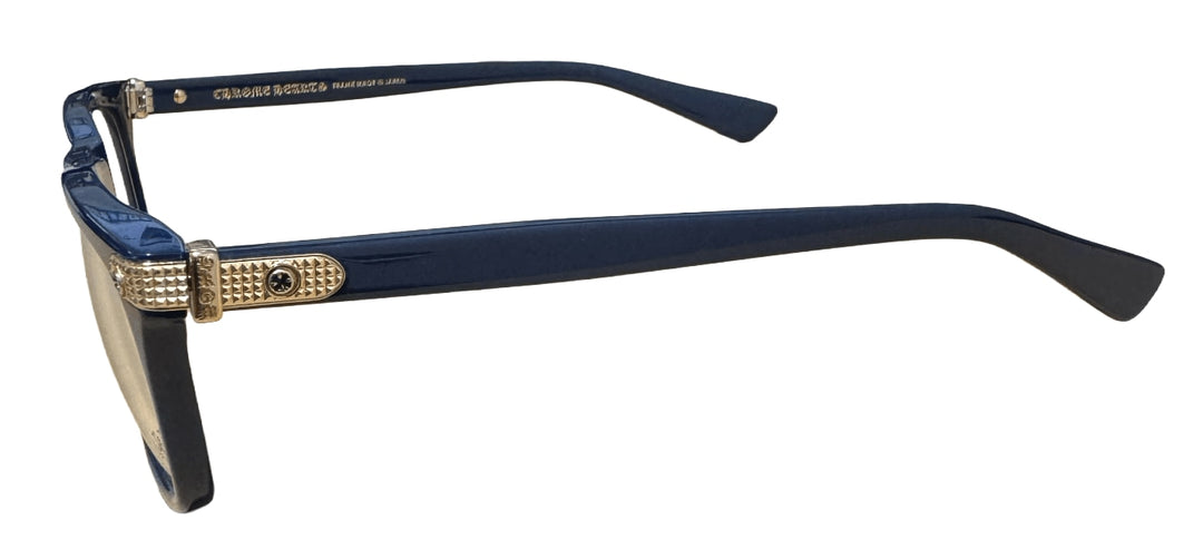 CHROME HEARTS 'BEAU NER' PEACOCK 18K GLASSES