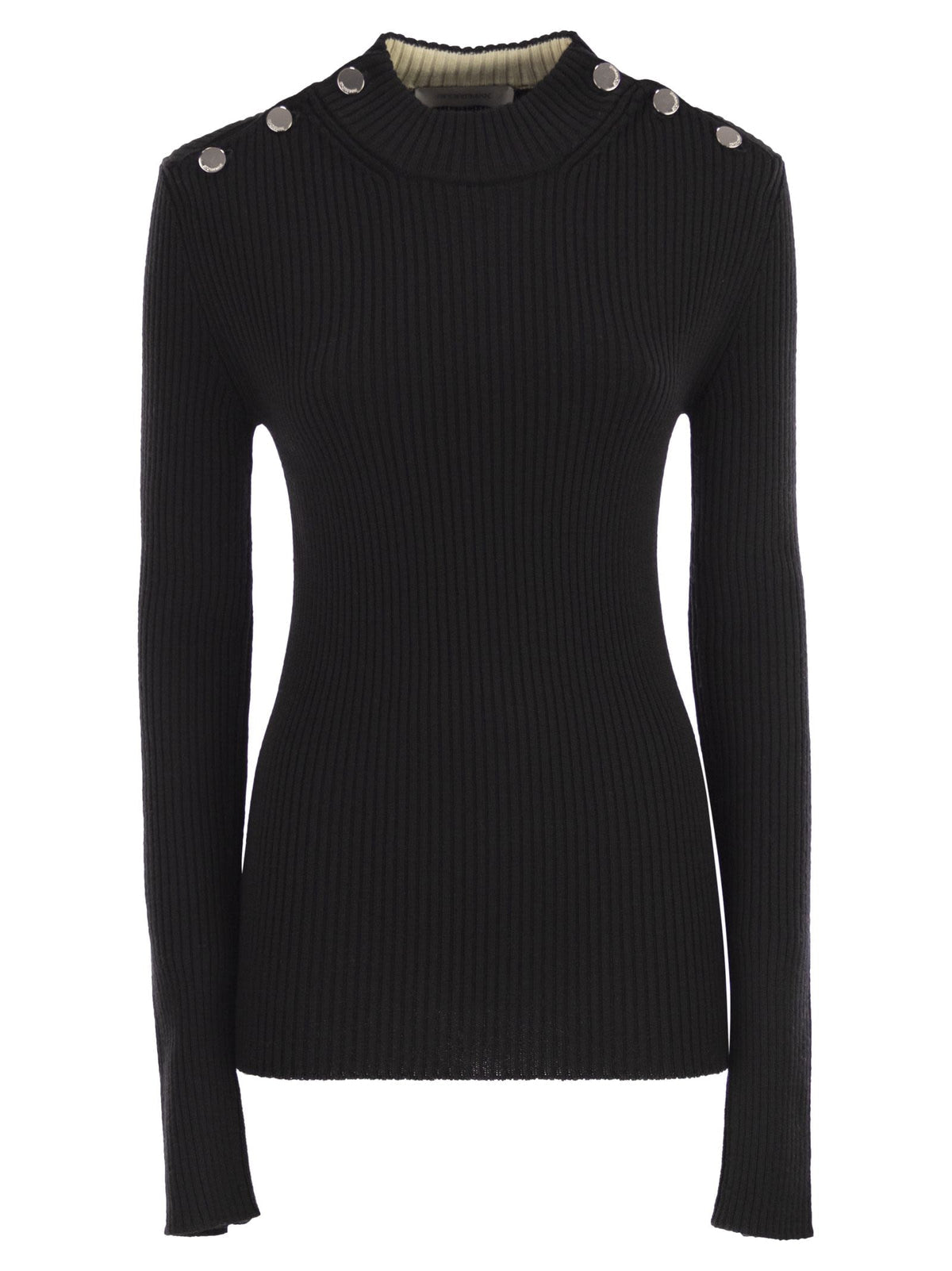Sportmax SportMax Renaniaはジャンパーをボタンに取り付けました - Image 2