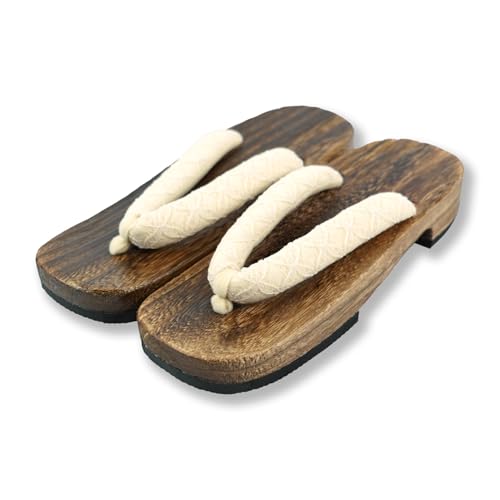 Kimono Misaku Women's Clogs sig11 Paulownia Women's Yukata Festival Lace Yellow Yellow Cream Off White Ribbon