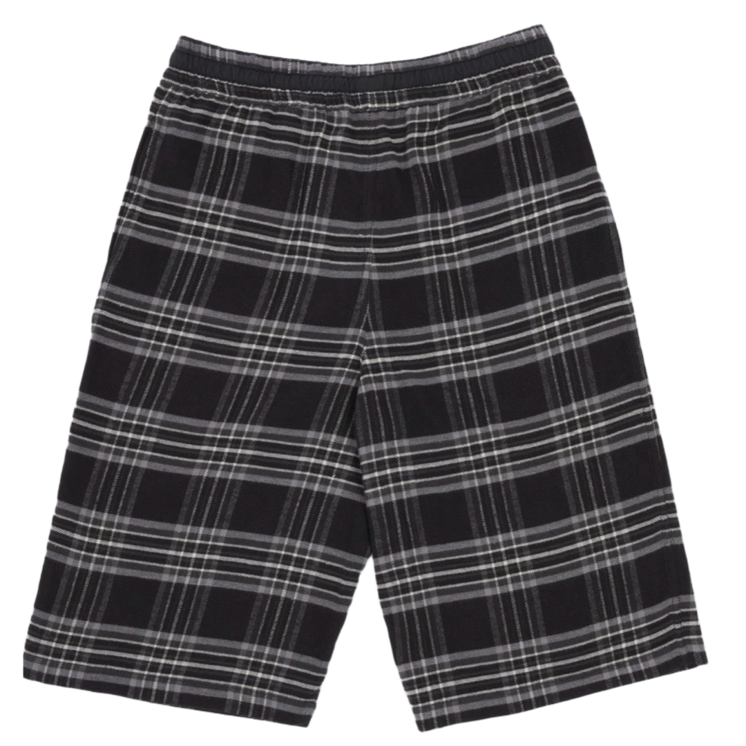 CHROME HEARTS 'PLAID' AFTER SCHOOL CROSS PATCH SHORTS