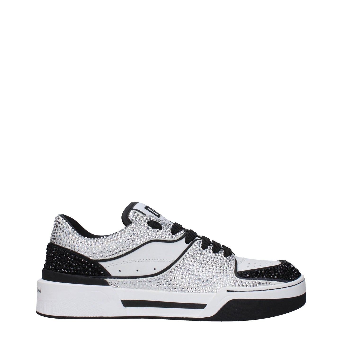Dolce Gabbana Dolce&Gabbana Sneakers New Roma Women Leather White/Black - Image 2