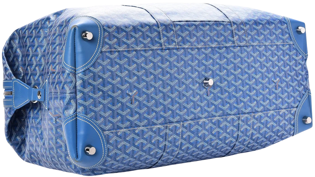 GOYARD 'SKY BLUE' BOWLING 55 DUFFLE BAG