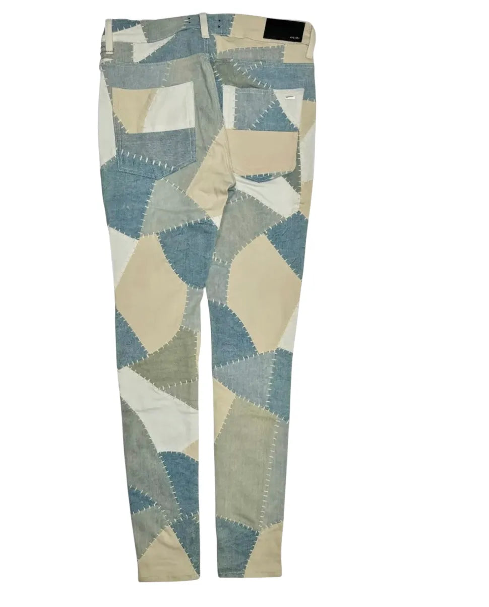 AMIRI 'DENIM PATCHWORK' JEANS
