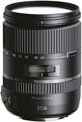 TAMRON A010 High Magnification Zoom Lens, 28-300mm F3.5-6.3 Di VC PZD, Full Size Compatible