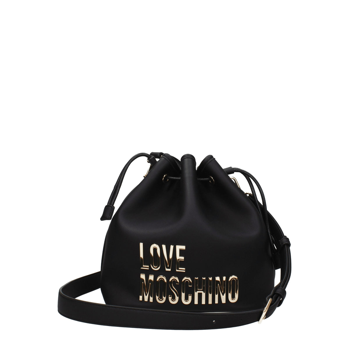 Moschino モスキーノのショルダーバッグが大好きな女性ポリウレタンブラック - Image 2