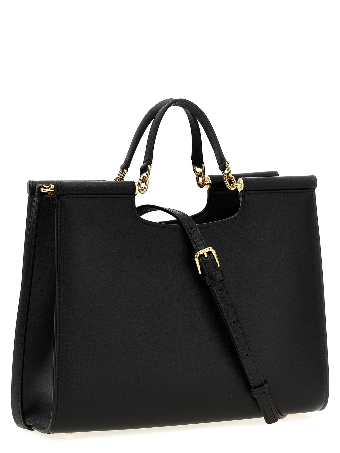 Dolce Gabbana ドルチェ&ガッバーナスモール「シチリア」ショッピングバッグ - Image 2