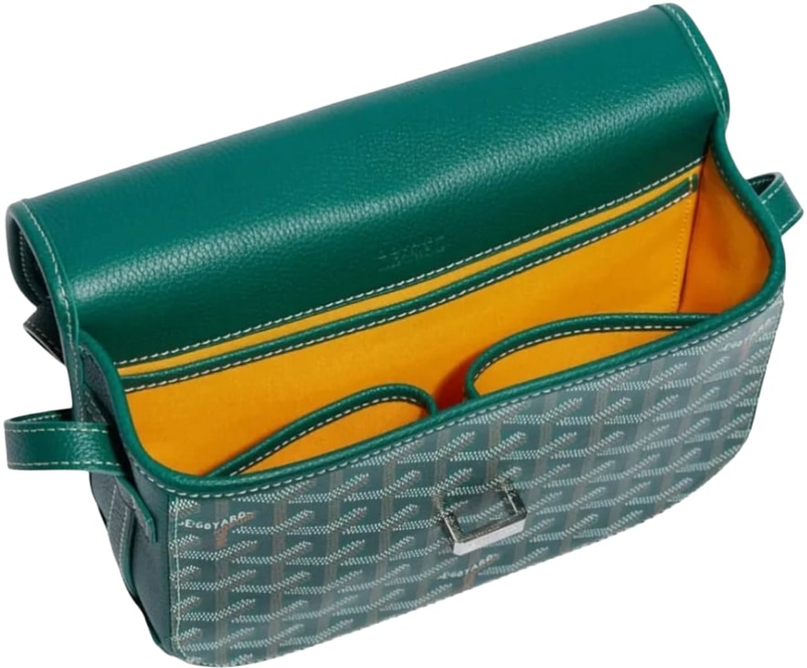 GOYARD 'GREEN' BELVEDERE PM BAG
