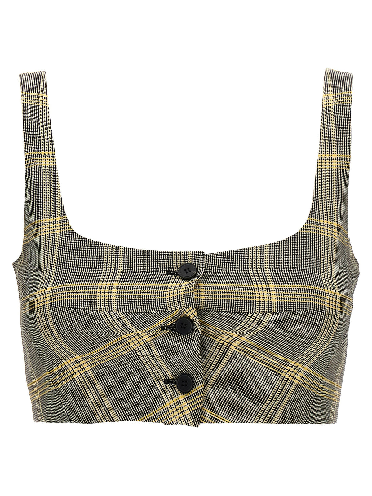 Marni Marni Top Cropped Check - Image 2