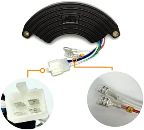 自動電圧レギュレータ AVR 5KW 5.5KW 6.5KW 5000 5500 6500 ハーフムーン単相ガスディーゼル発電機レギュラドールデボルタヘ用
