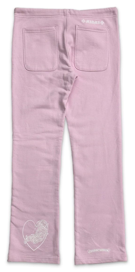 CHROME HEARTS 2025 MIAMI ART BASEL EXCLUSIVE SACRED HEART SWEATPANTS