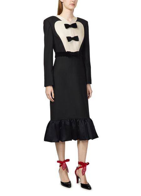 VALENTINO GARAVANI Virgin wool midi dress - Image 2