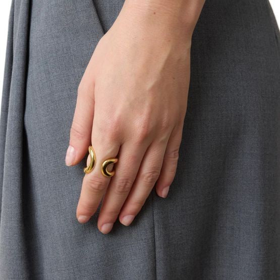 LIE STUDIO Alma gold ring - Image 2