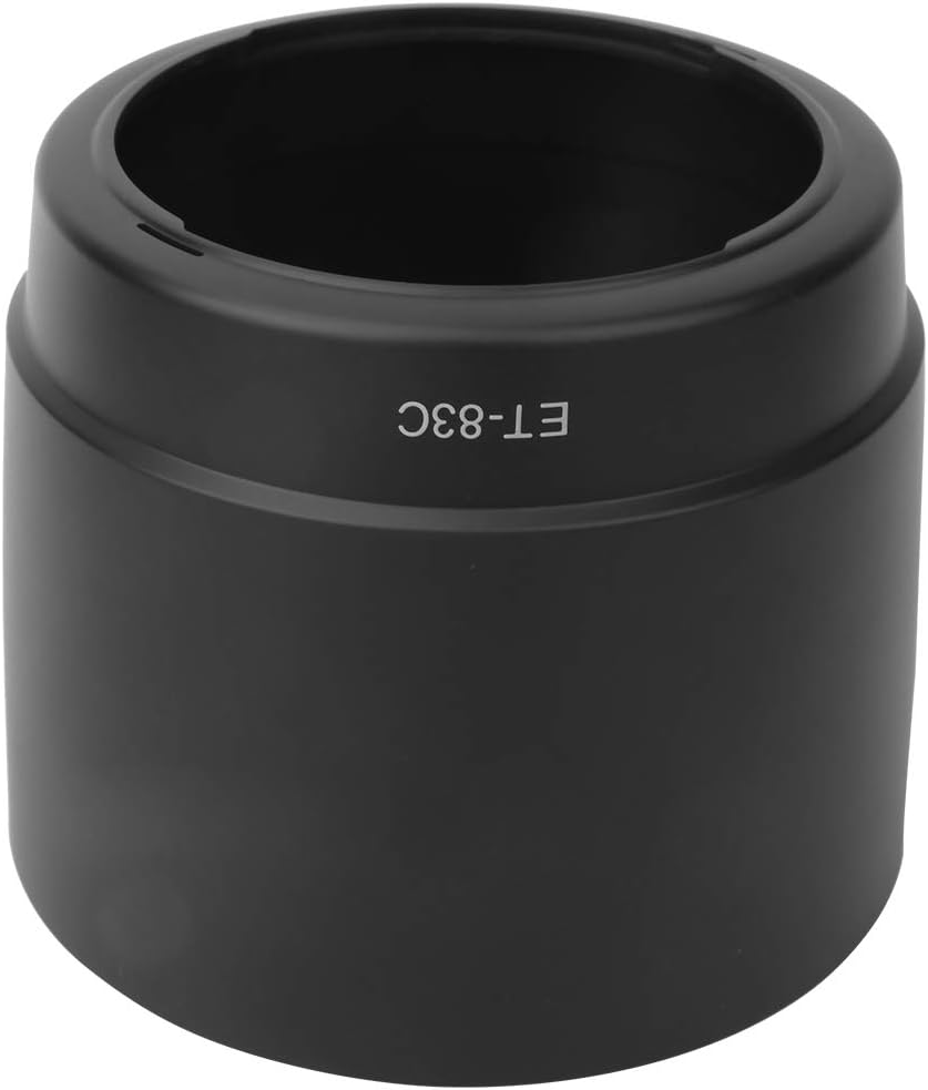 Vbestlife ET-83C for Canon EF 100-400mm f/4.5-5.6L Lens Black Plastic Mount Lens Hood Heavy Duty Durable Abrasion Resistant