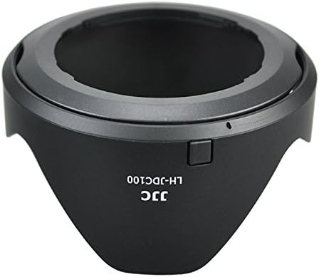 JJC Reversible Lens Hood and 67mm Filter Attack Link Kit for Canon Powershot SX70 HS G3 X SX60 HS SX50 SX40 HS SX30 IS SX20 IS SX540 SX530 SX520 HS Compatible LH-DC100 FA-DC67B