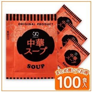 Amude Chinese Soup, Instant (0.16 oz (4.2 g) x 100 servings, Small Bag