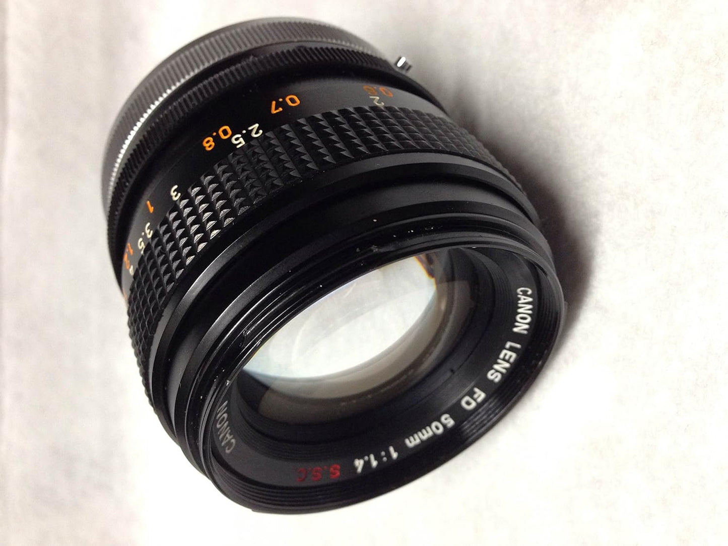 Canon FD 50mm f1.4 S.S.C.