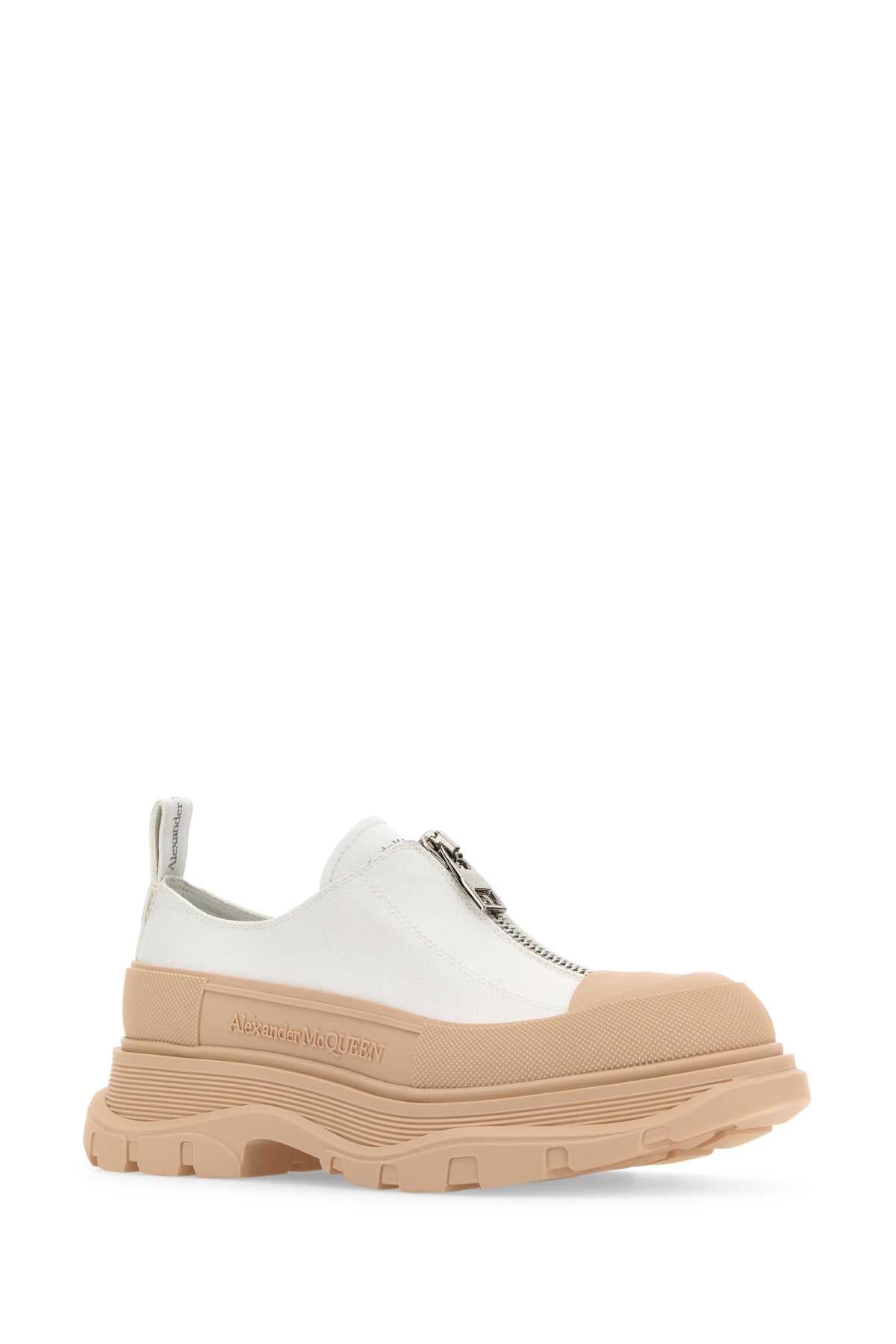 Alexander Mcqueen アレクサンダーマックイーンツートーンキャンバストレッドスリックスニーカー - Image 2