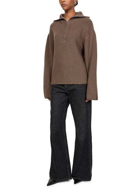COURREGES Ribbed wool trucker sweater - Image 2