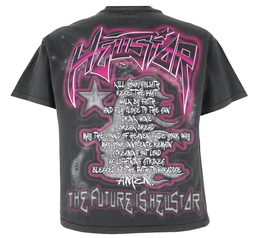 HELLSTAR 'THE FUTURE' BLACK TEE