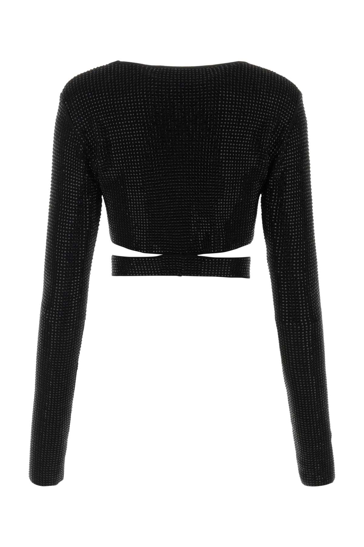 Andrea Adamo アンドレア・アダモが装飾したビスコースブレンドトップ - Image 2