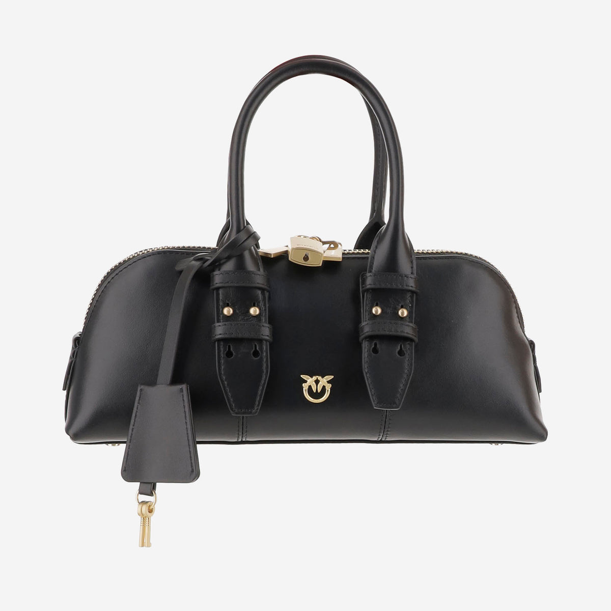 Pinko ピンコレザーボウリングバッグ - Image 2