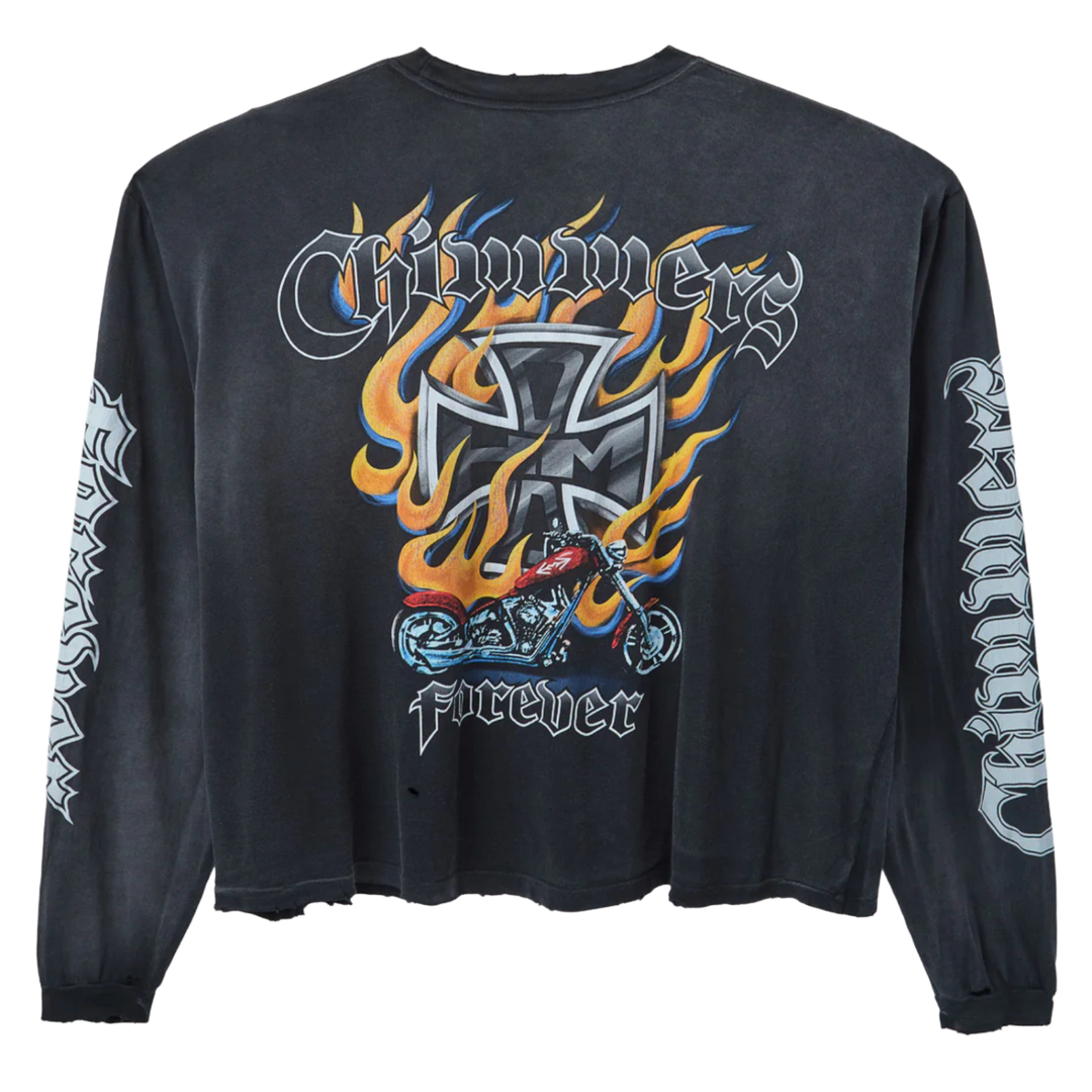 HAPPY MEMORIES DON'T DIE HMDD 'GHOST RIDER' LONGSLEEVE TEE