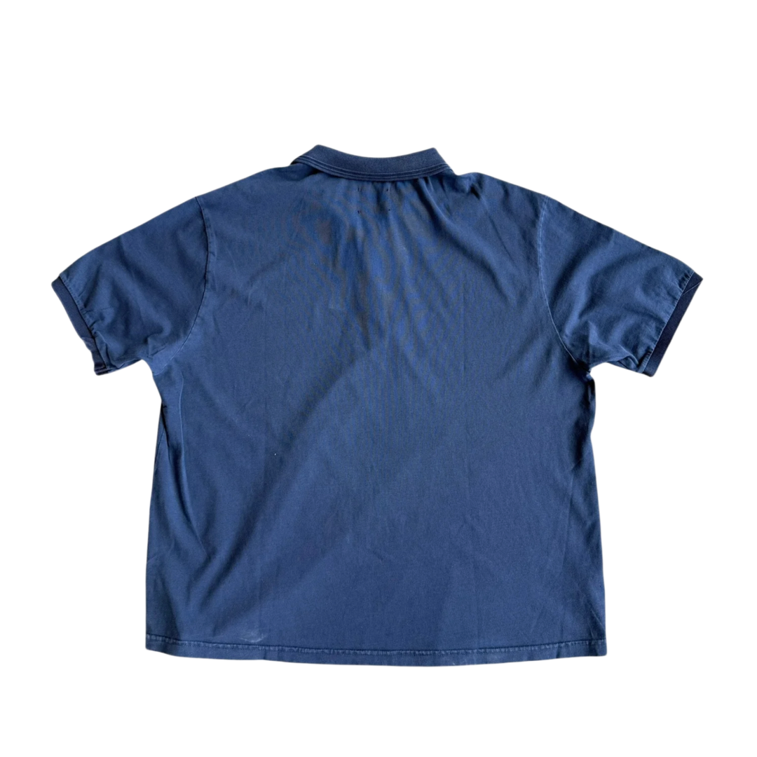GALLERY DEPT 'NAVY BLUE' LOGO POLO TEE