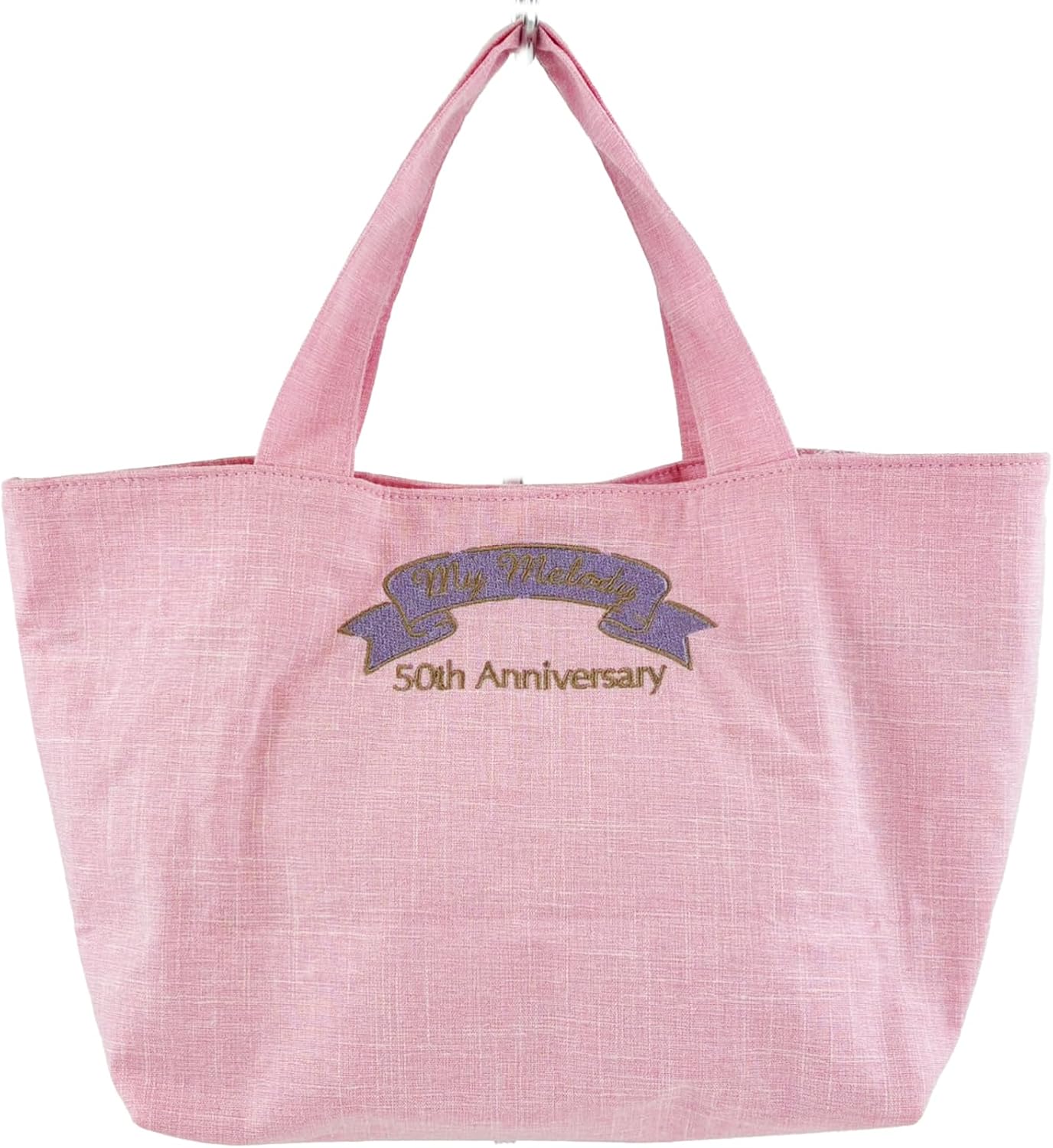 Yasuda Tsusho Sagala Embroidery Tote Bag, My Melody 50th Anniversary, Pink, 617