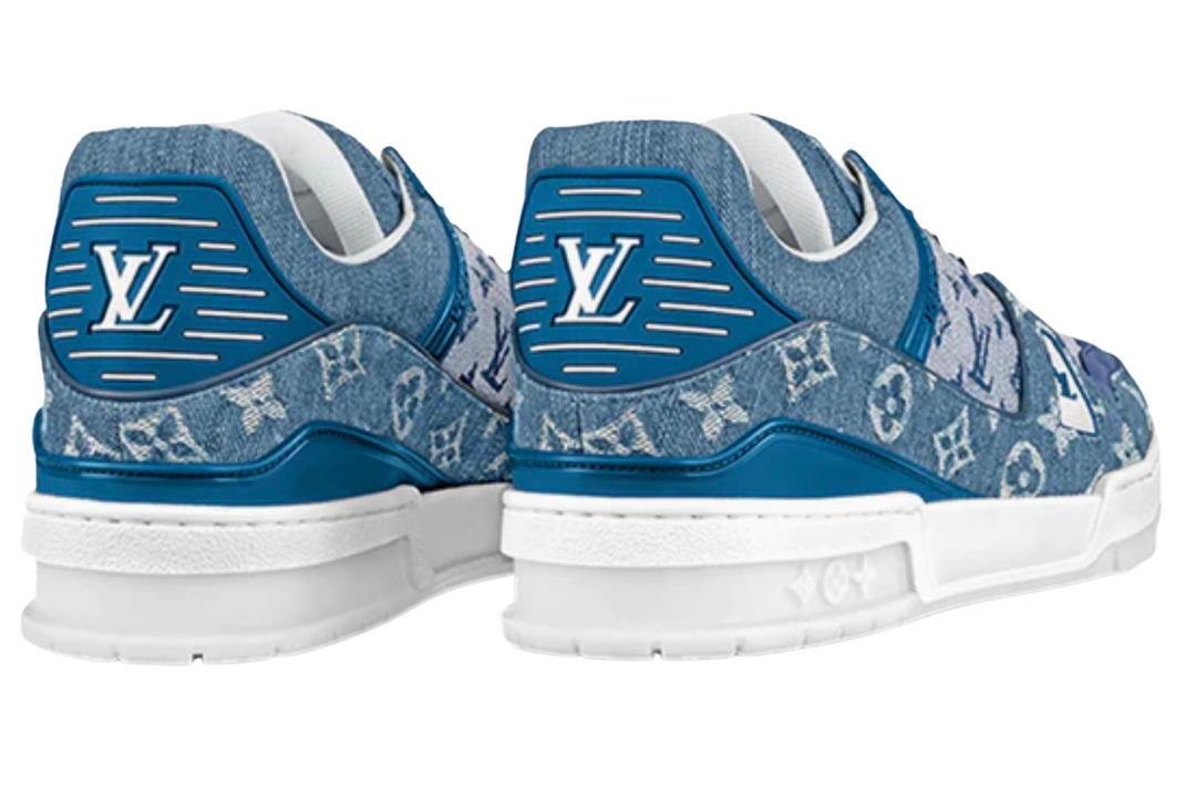 LOUIS VUITTON LOW 'MONOGRAM DENIM' TRAINER