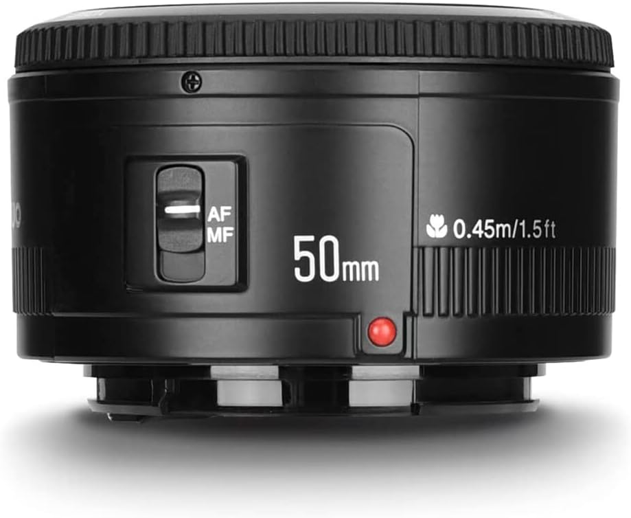 YONGNUO Canon YN50mm F1.8 Monofocal Lens Canon EF Mount Full Size Standard Lens