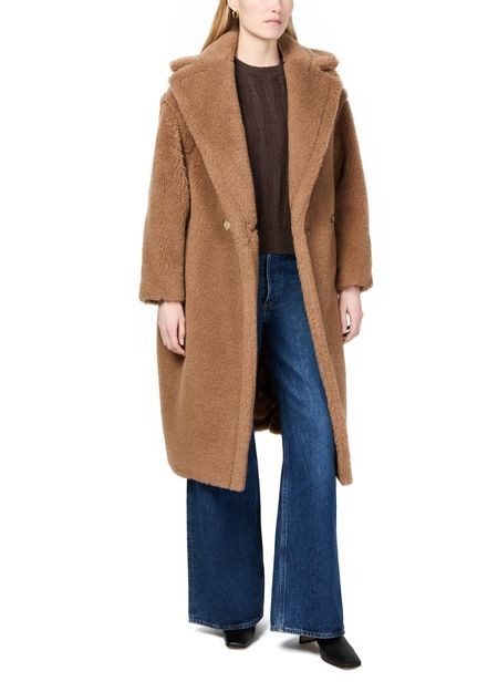 MAX MARA テディベア アイコン キャメルヘアコート - Image 2