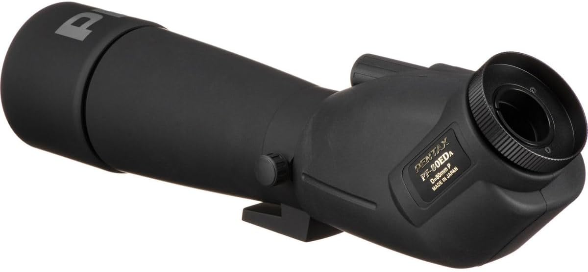 Pentax PF-80ED-A 80mm ED Waterproof Angled Spotting Scope w/Case (requires eyepiece) by Pentax