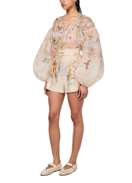 ZIMMERMANN Illuminate drawn long sleeves blouse - Image 2