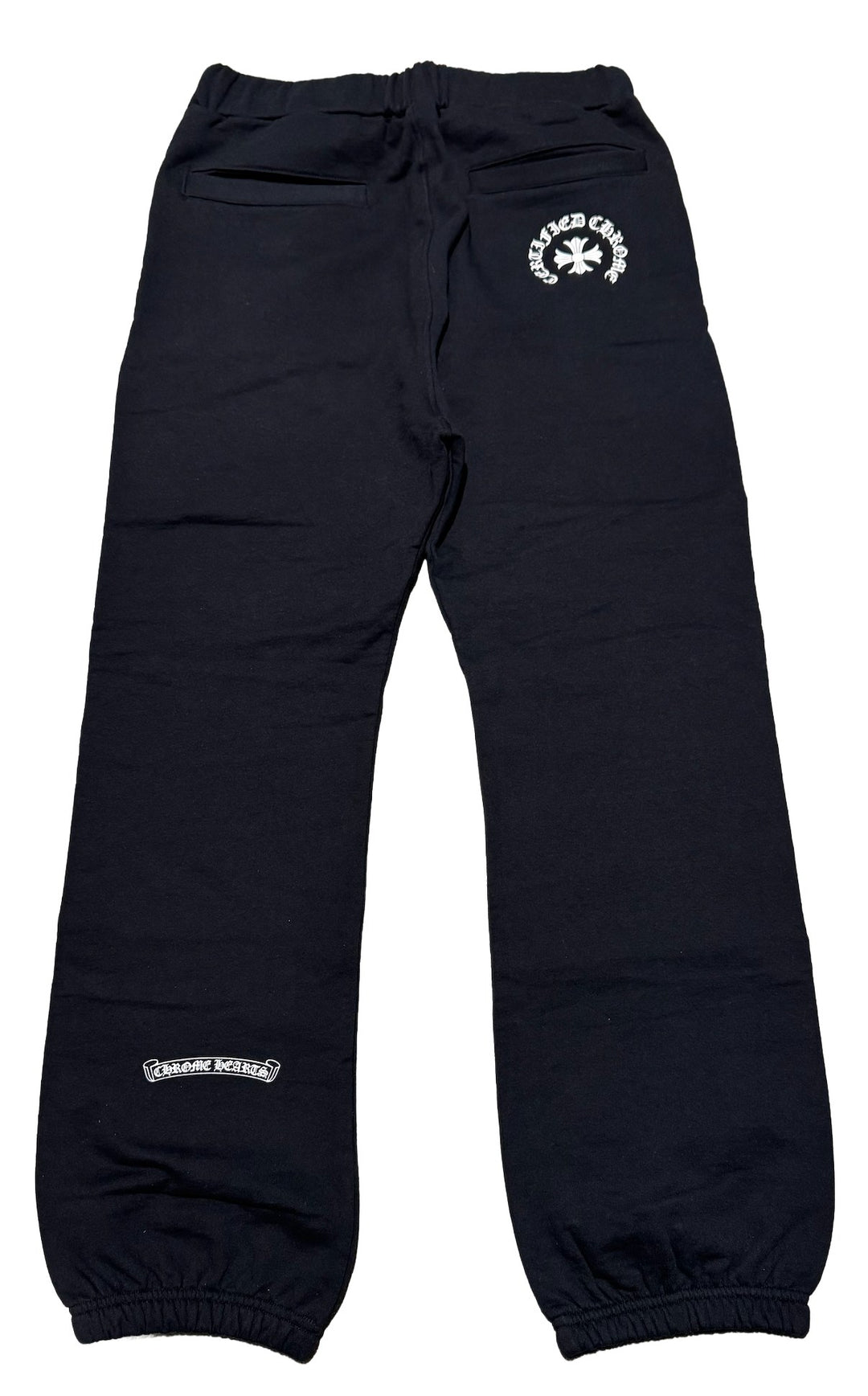 CHROME HEARTS X DRAKE 'CERTIFIED' BLACK SWEATPANTS