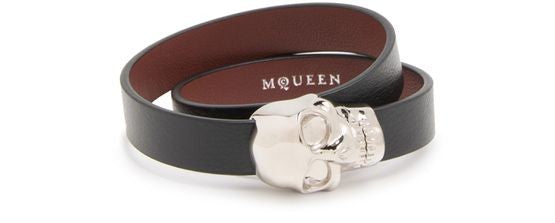 MCQUEEN スカル ダブルラップブレスレット - Image 2