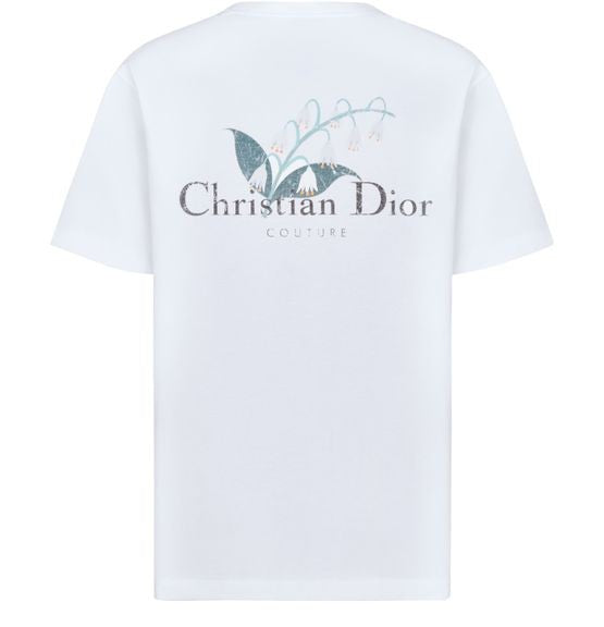 Christian Dior Couture Lily of the Valley T-Shirt, Relaxed Fit - Image 2