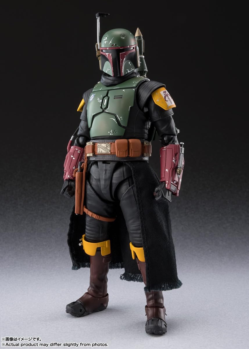 Tamashi Nations S.H. Figuarts Boba Fett, Classic Version, Approx. 6.1 inches (155 mm), PVC, ABS & Fabric, Pre-painted Complete Action Figure
