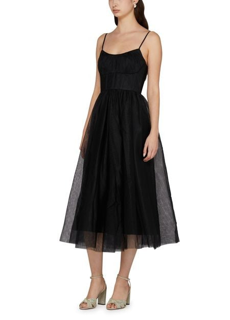 ZIMMERMANN チュール製 コルセットミディ丈ドレス - Image 2