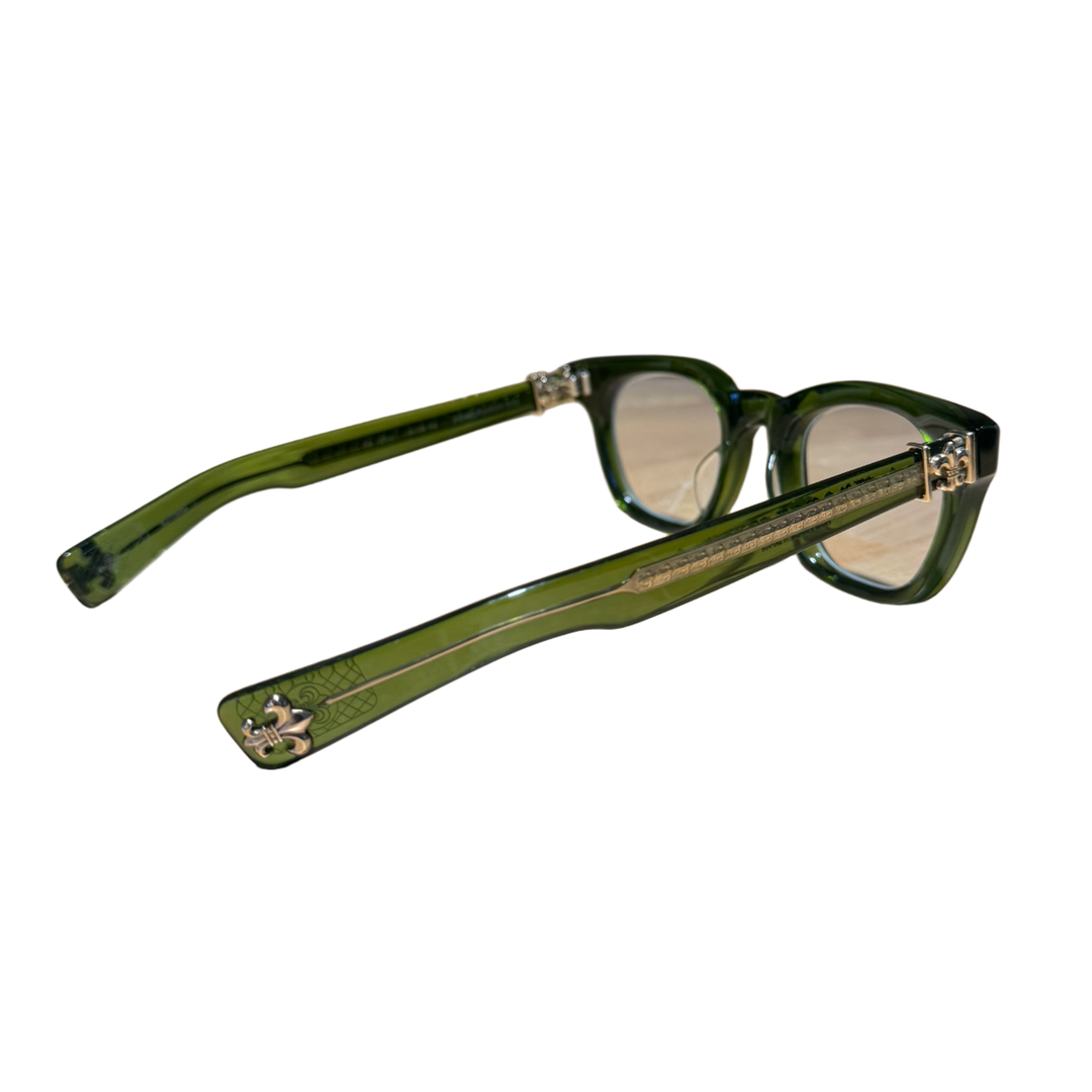 CHROME HEARTS 'PENETRANUS REX' GREEN GLASSES
