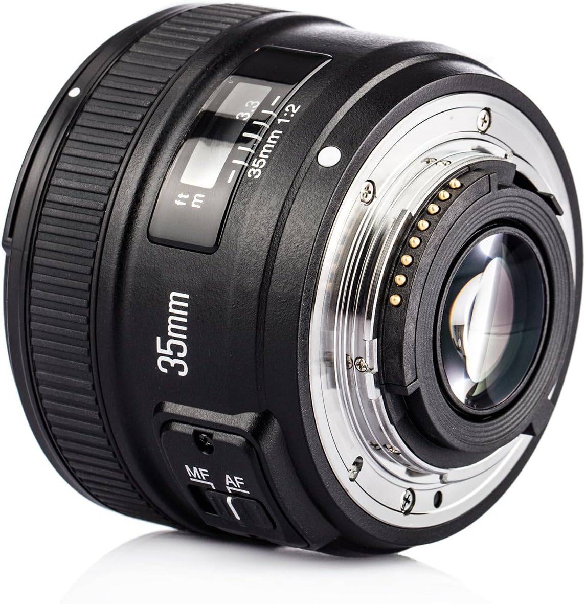 YONGNUO Nikon YN35mm F2N Monofocal Lens Nikon F-Mount Full Size Wide Angle Standard Lens D5 Series, D4 Series, D850, D810 Series, D800 Series, D750 Series, D700, D610, D600, D500, D300 Series, D7500,