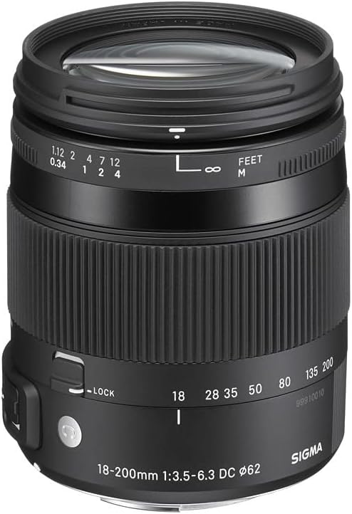 SIGMA High magnification zoom lens Contemporary 18-200mm F3.5-6.3 DC MACRO HSM